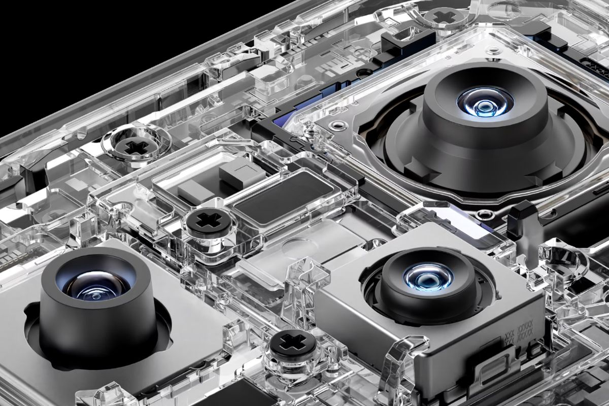 Hệ thống bộ ba camera của máy cực chất lượng