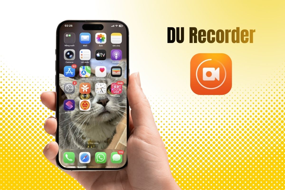 ứng dụng DU Recorder