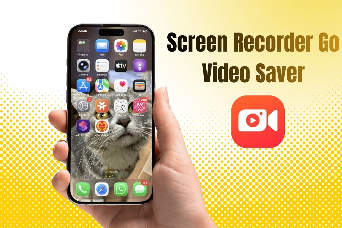 Ứng dụng Screen Recorder Go Video Saver