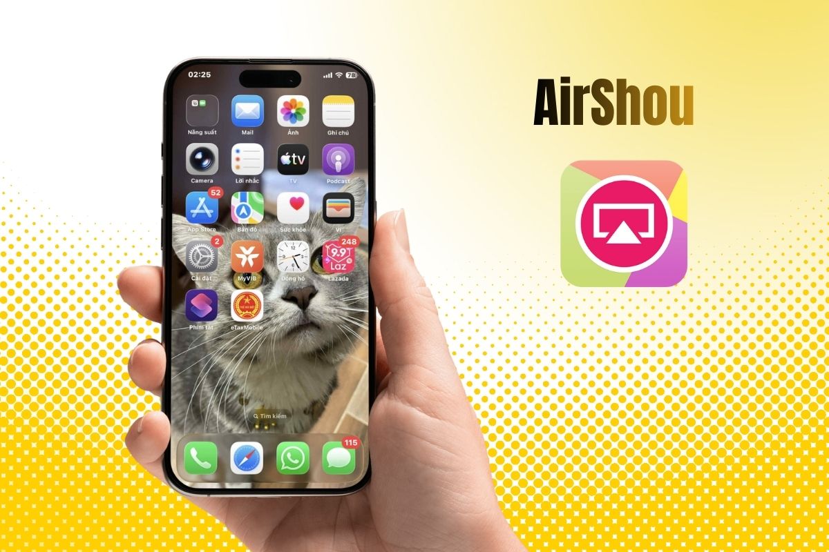 Ứng dụng AirShou