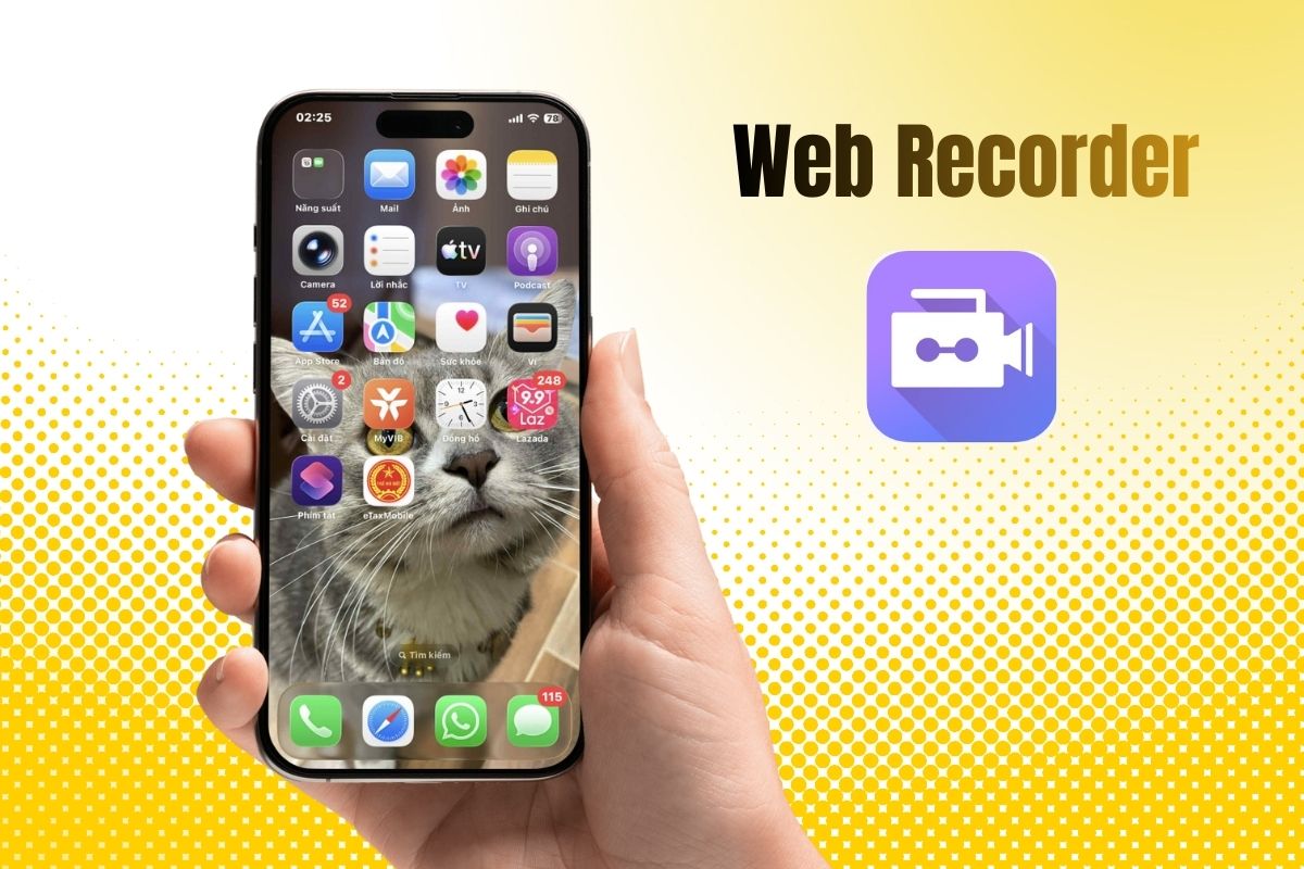 Ứng dụng Web Recorder