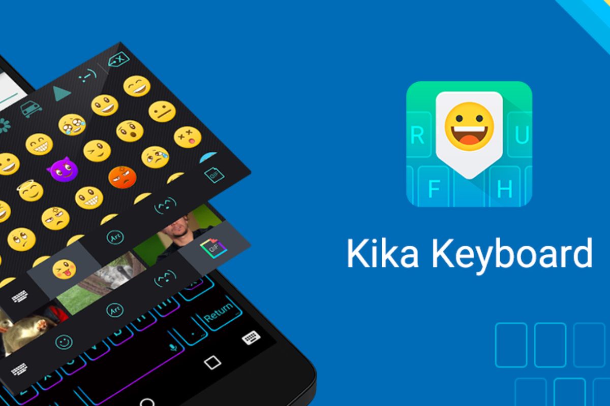 Kika Keyboard nổi bật nhờ khi emoji đa dạng