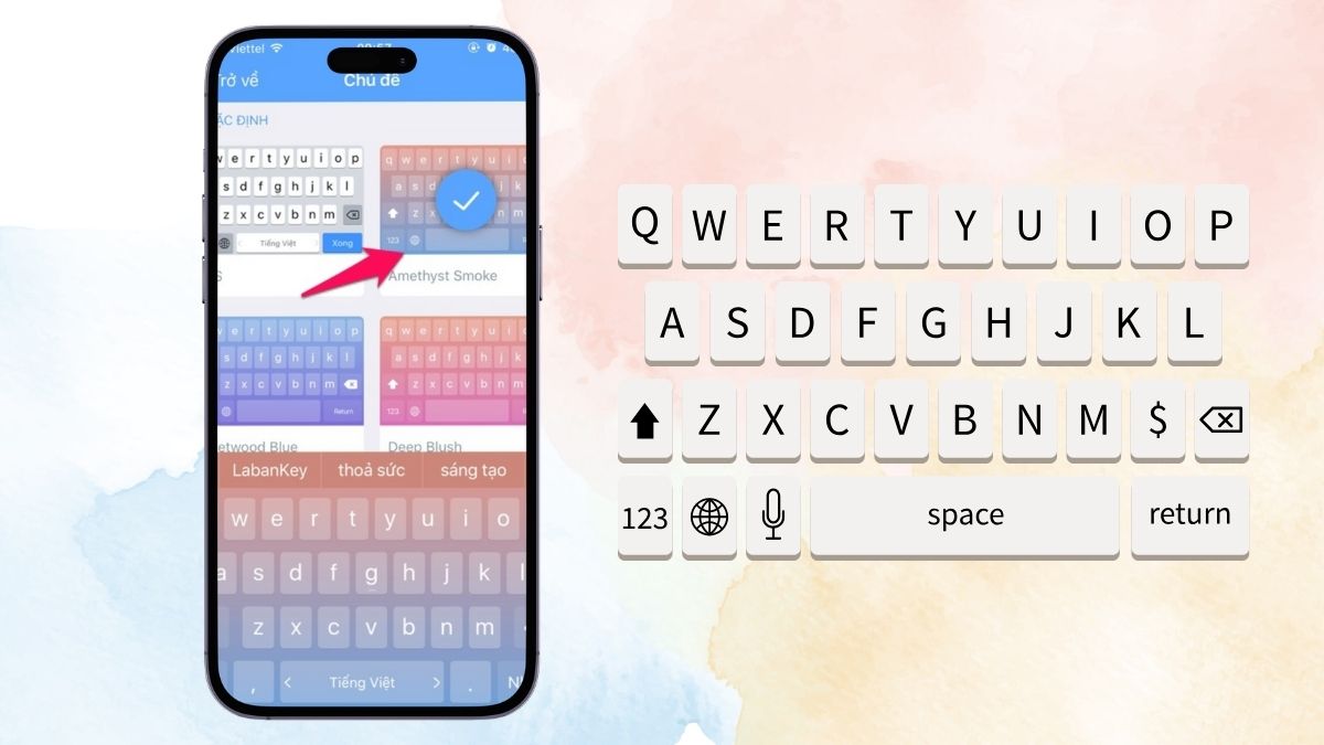11 app thay đổi bàn phím đẹp cho iPhone được ưa chuộng nhất