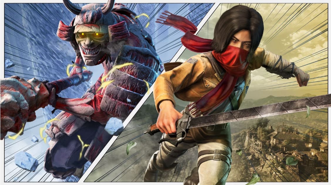 Assassin's Creed Shadows hợp tác Attack on Titan