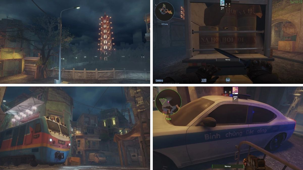 Hà Nội xuất hiện trong map mới của Counter-Strike 2