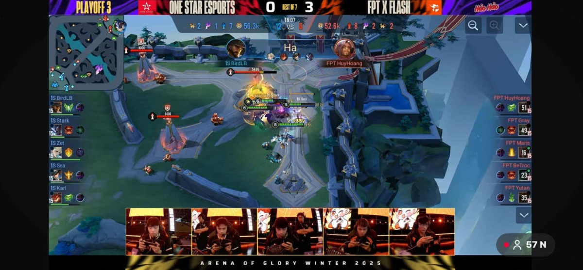 One Star lấy lại phong độ ở ván thứ 4