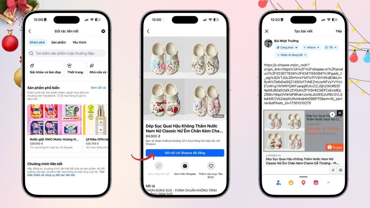 Chọn một sản phẩm để tạo bài liên kết đối tác