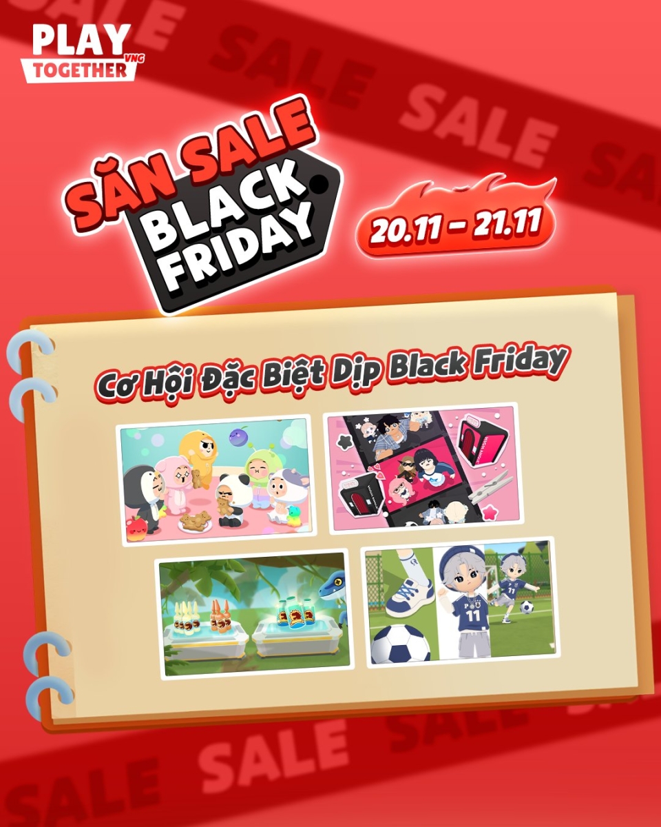 Black Friday Play Together ngày 2