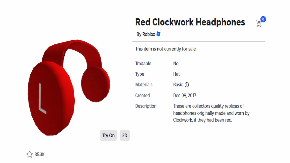Red Clockwork Headphones