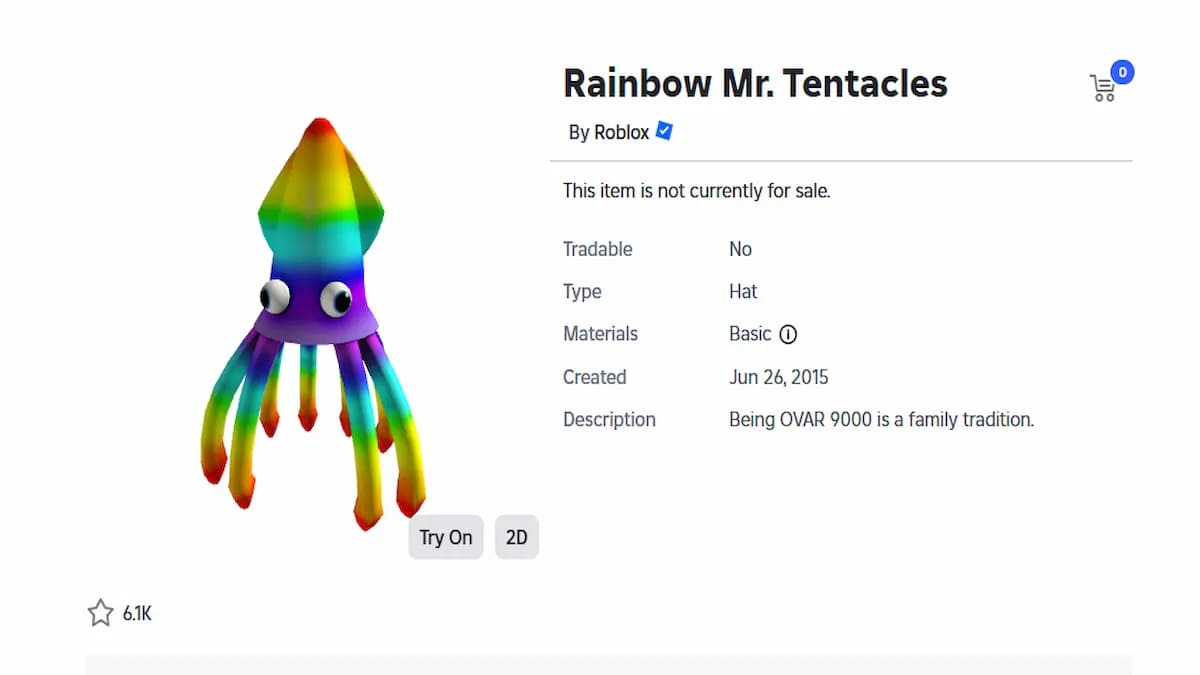 Rainbow Uncle Tentacles