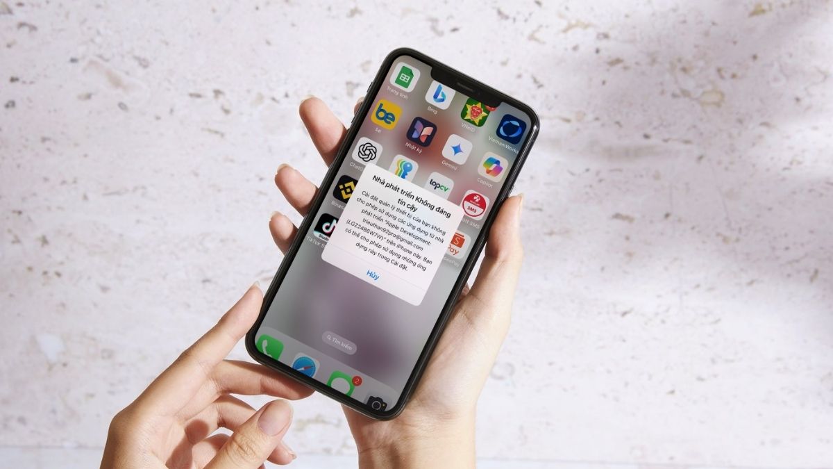 Cách bật tin cậy ứng dụng trên iPhone an toàn và đơn giản