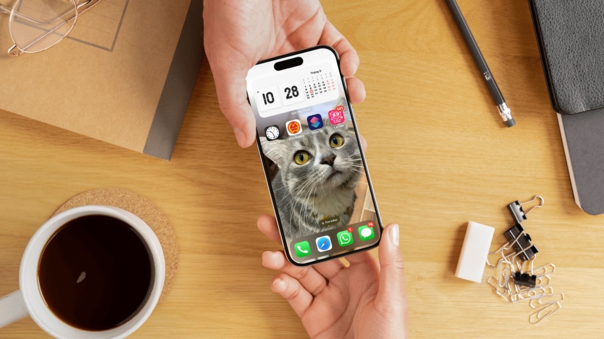 Cách cài đồng hồ trên màn hình điện thoại iPhone đơn giản