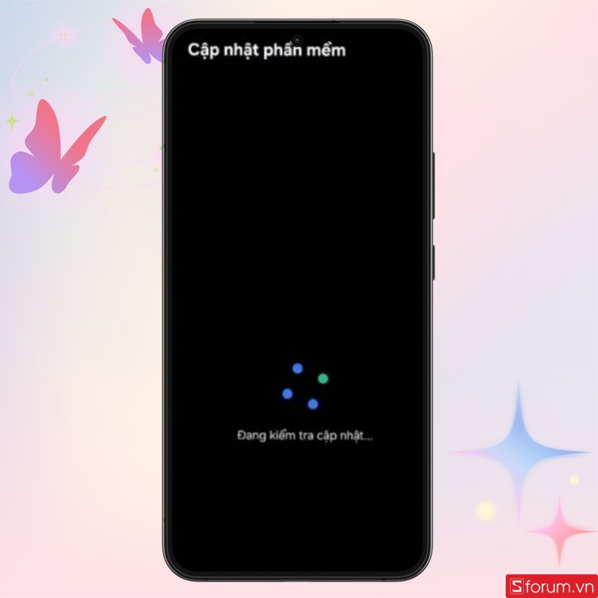 Cập nhật phần mềm điện thoại lên phiên bản mới nhất