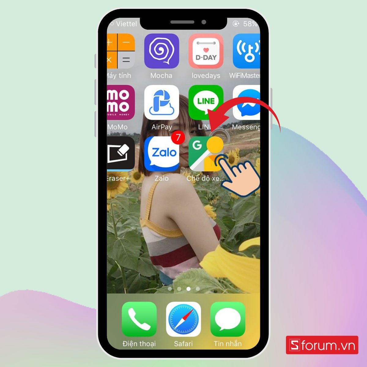Cách chụp ảnh 360 độ trên iphone bằng app Google Street View bước 1