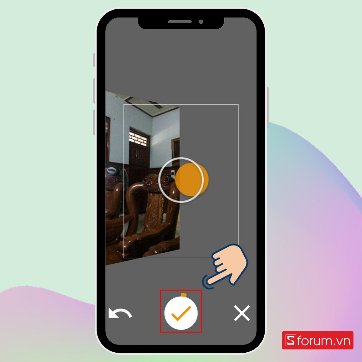 Cách chụp ảnh 360 độ trên iphone bằng app Google Street View bước 3