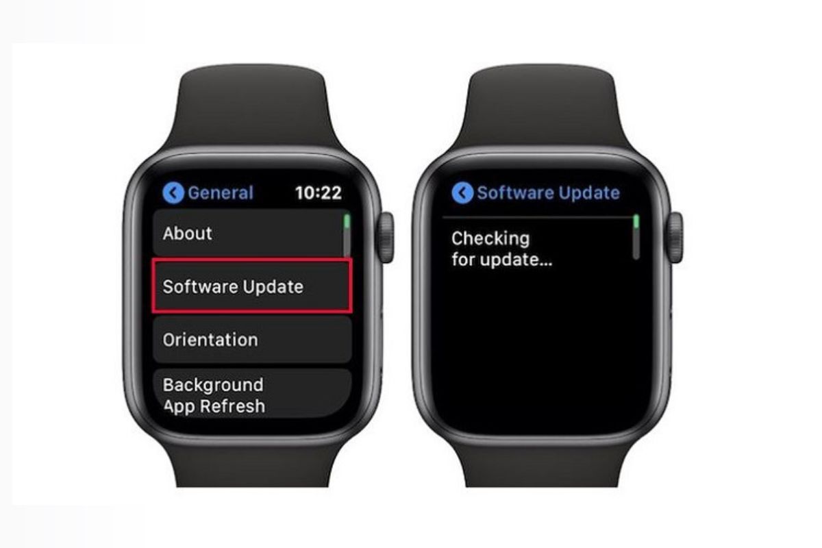 Kiểm tra phần mềm và hệ điều hành cập nhật của Apple Watch