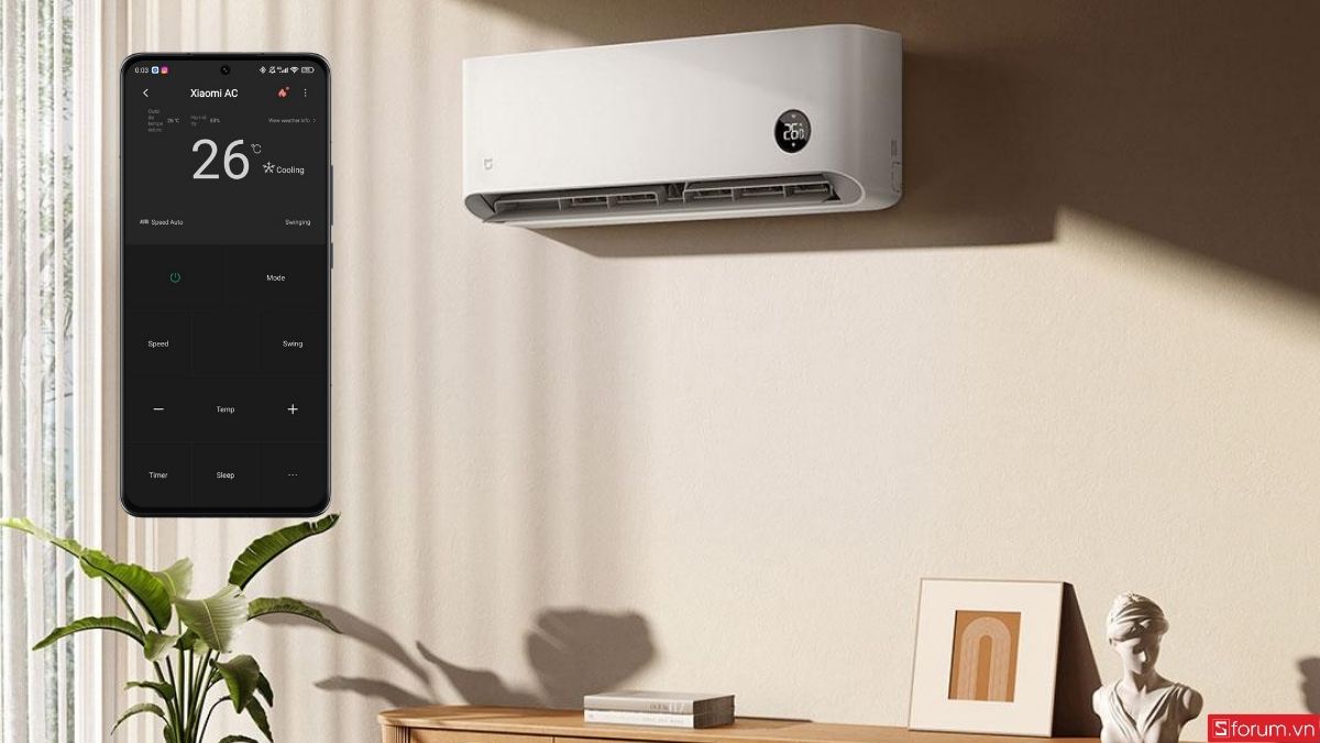 Cách điều khiển điều hòa Mijia bằng điện thoại Xiaomi chi tiết nhất