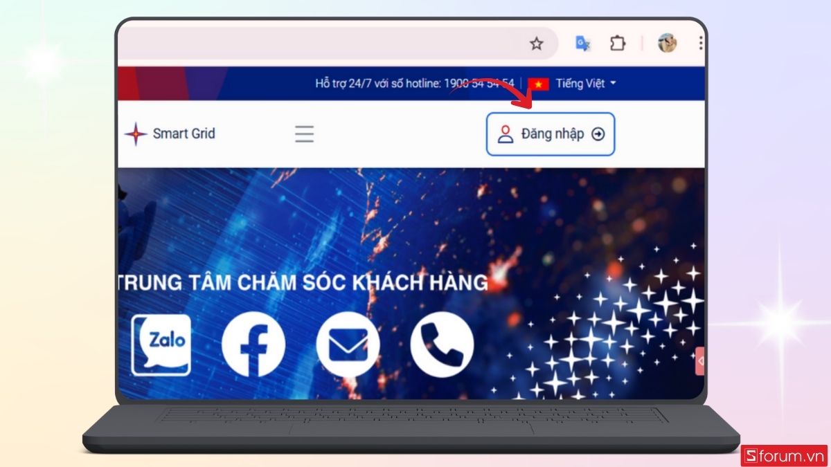 Đăng nhập tài khoản
