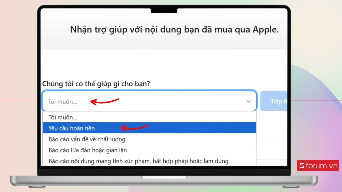 Hướng dẫn cách hủy gói iCloud+ khi không có điện thoại iPhone bước 2