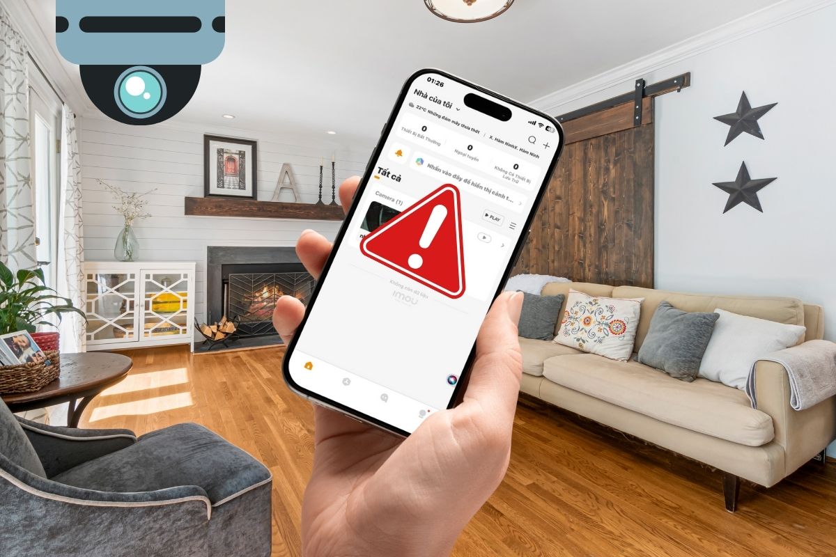 Những lỗi không thể kết nối với camera và iPhone