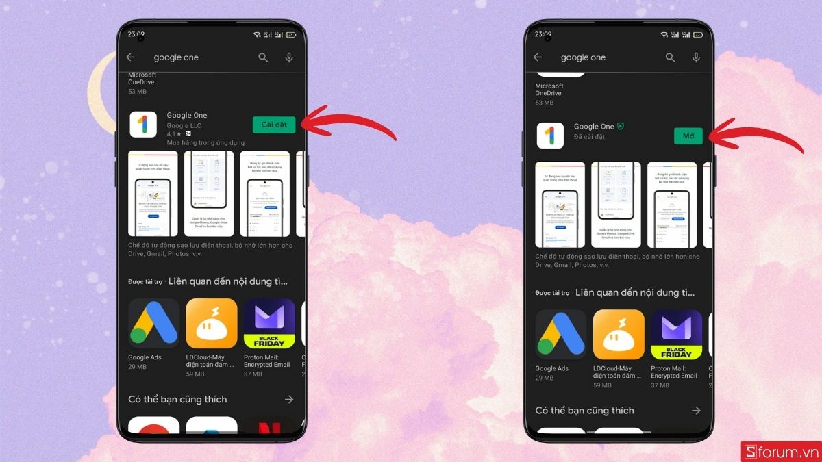 Tải ứng dụng Google One