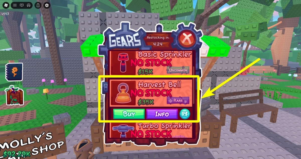 Molly's Gear Shop -  Harvest Bell | Garden Horizons