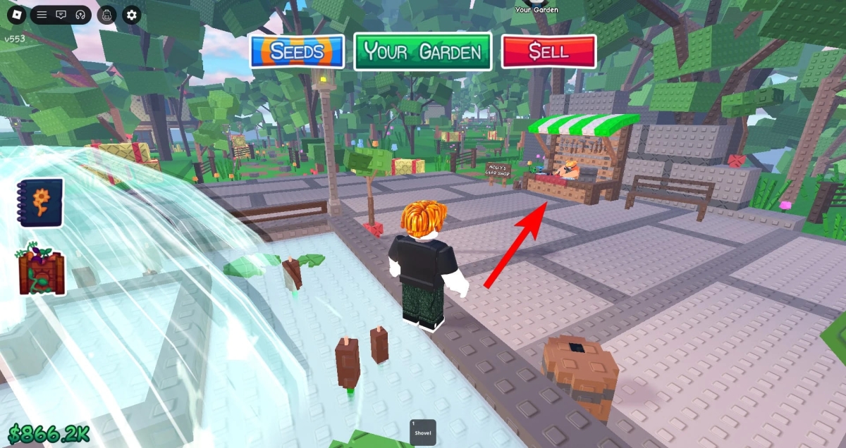 Mua Super Sprinkler trong Gear Shop