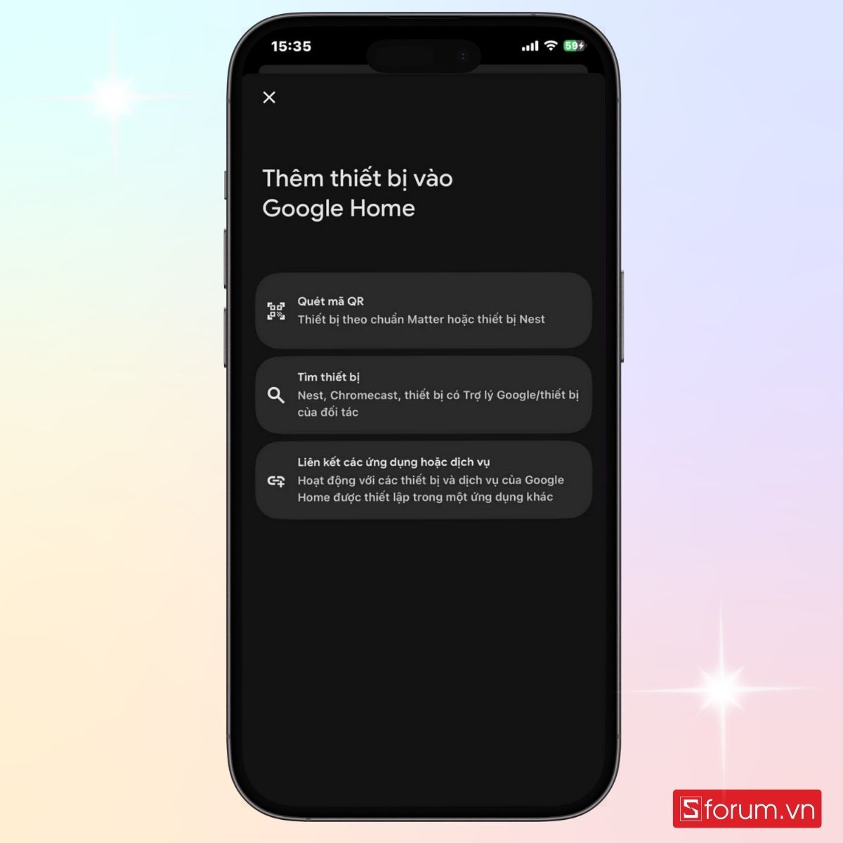 Cách phản chiếu màn hình iPhone lên tivi Sony bằng Chromecast đơn giản