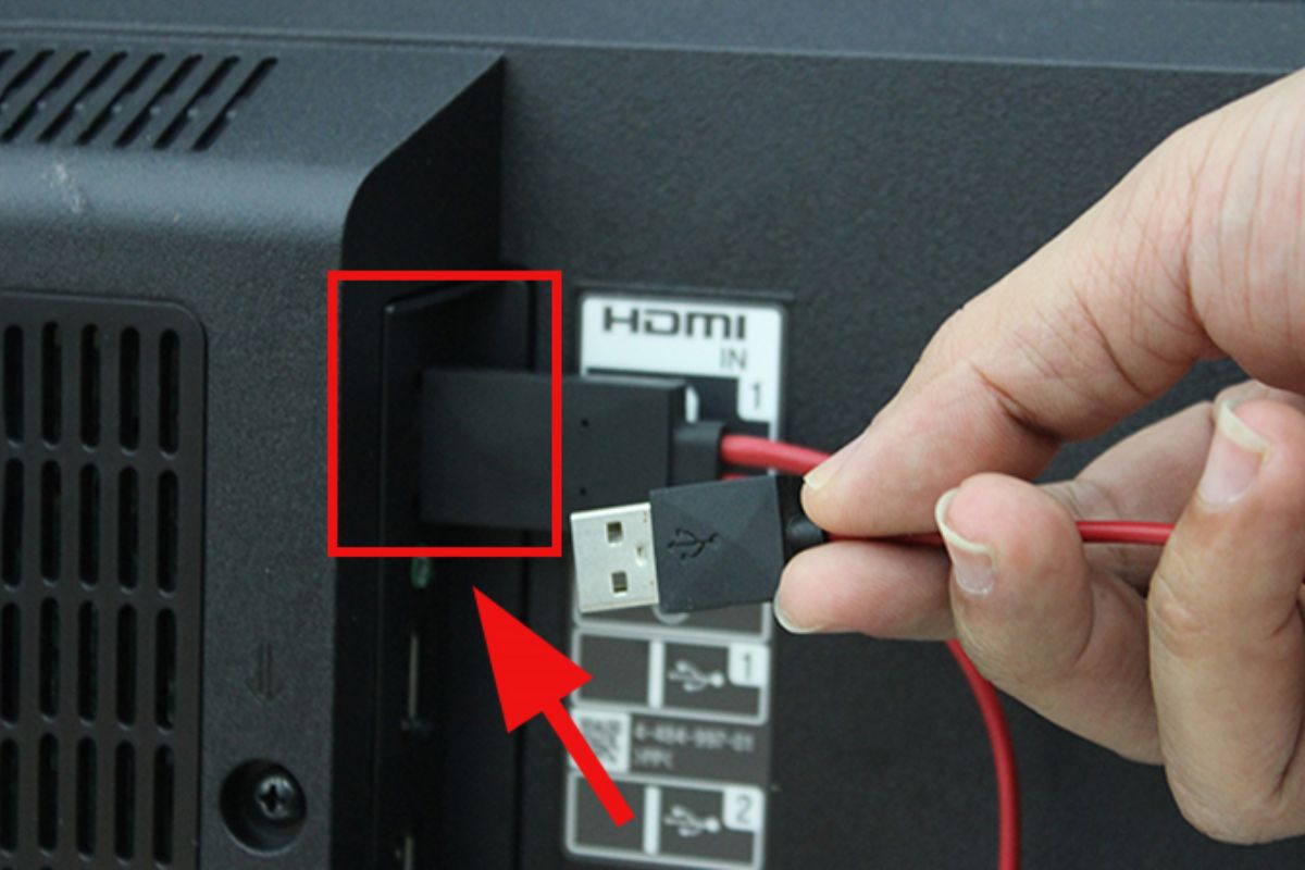 Cách phản chiếu màn hình iPhone lên tivi Sony bằng cổng MHL - bước 2