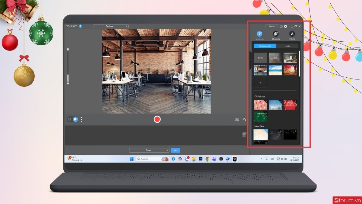 cách quay video bằng laptop Windows bằng ứng dụng bước 3