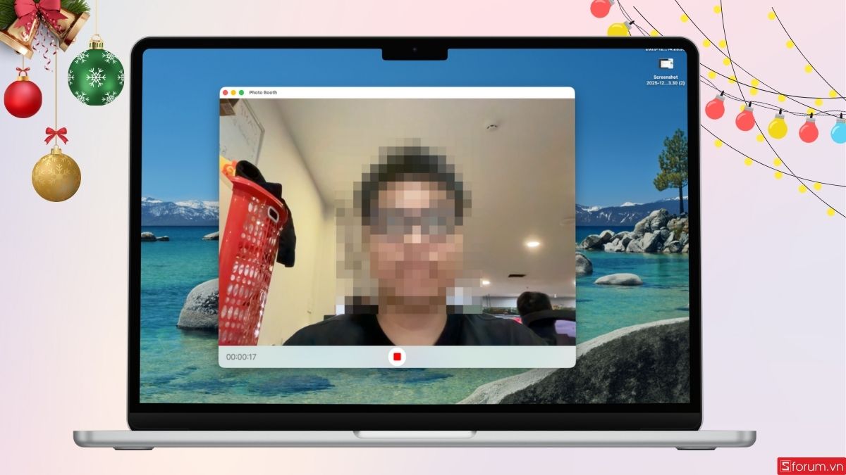 cách quay video bằng laptop bằng photo booth bước 4