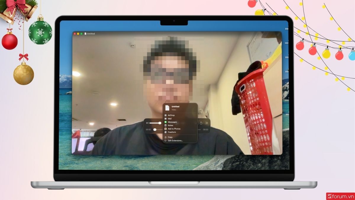 cách quay video bằng laptop bằng quicktime bước 5 tiếp theo