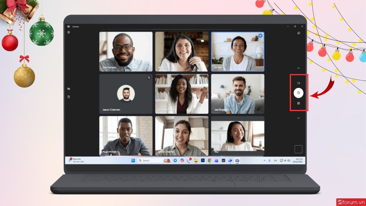 cách quay video bằng laptop Windows bằng camera bước 2