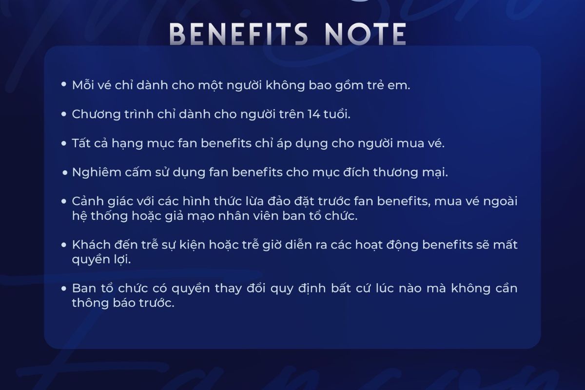 Những điều bạn cần lưu ý khi săn vé xem concert Mr Siro