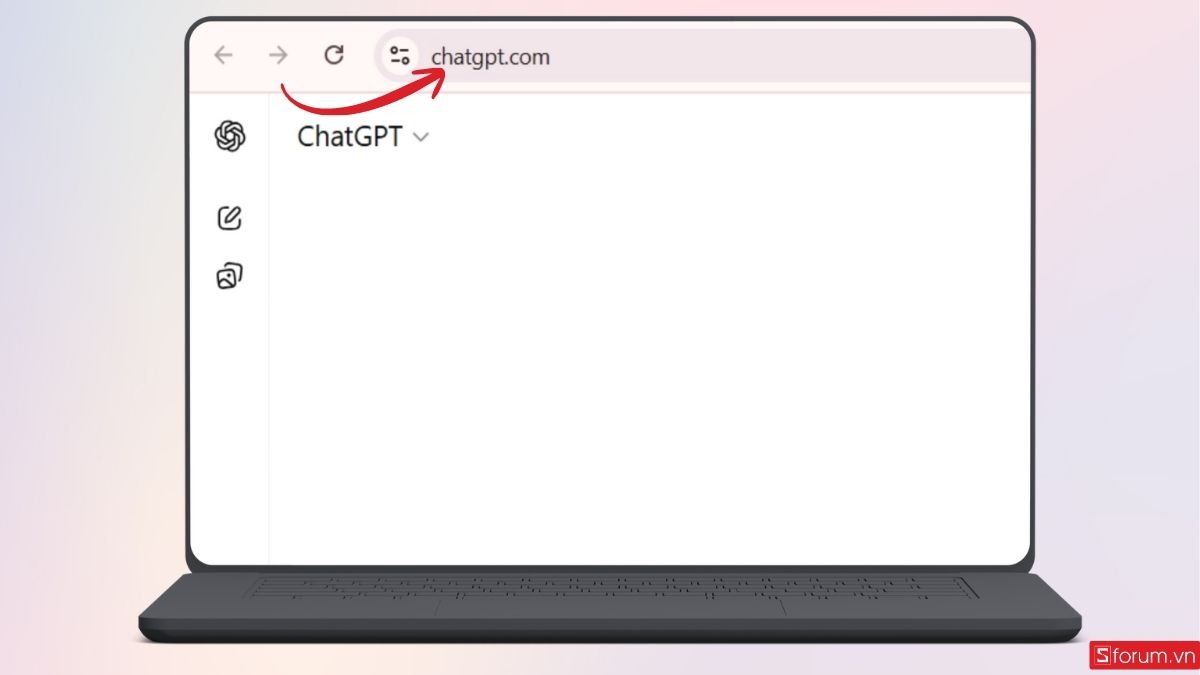 Truy cập nhanh vào trang web ChatGPT trên máy tính hoặc điện thoại