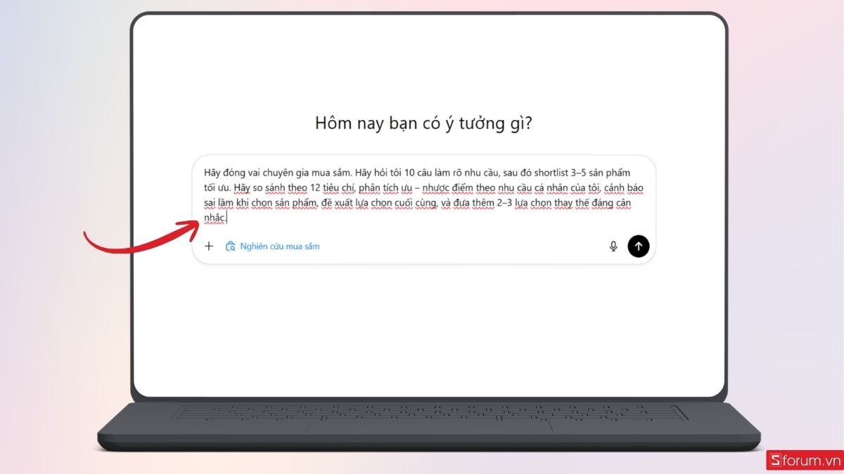 Nhập prompt mô tả yêu cầu của bạn