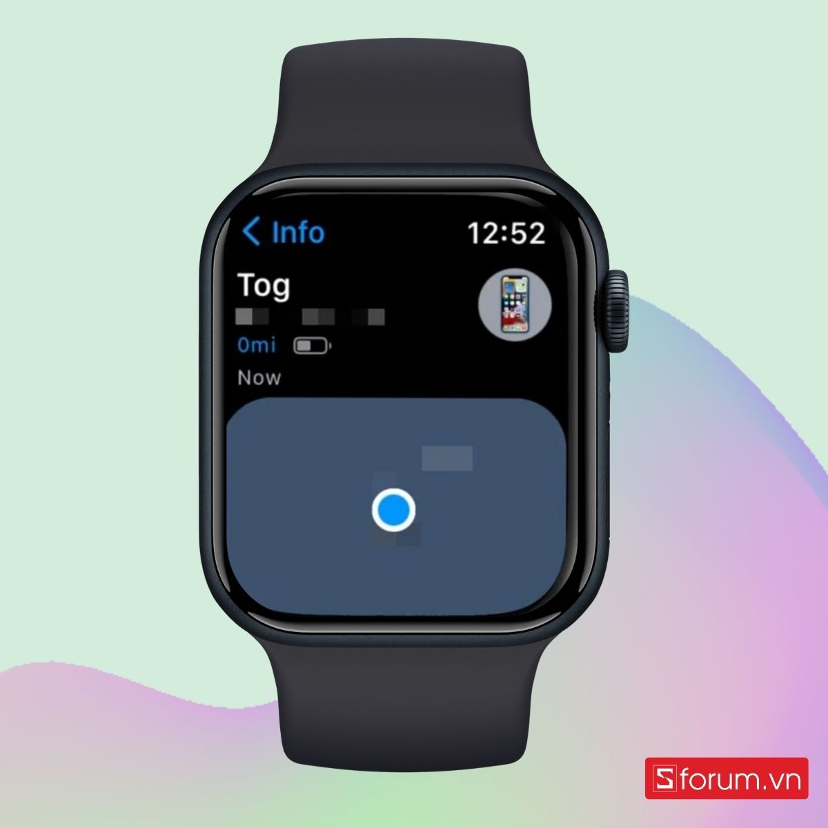 Xem vị trí iPhone hiển thị trên bản đồ