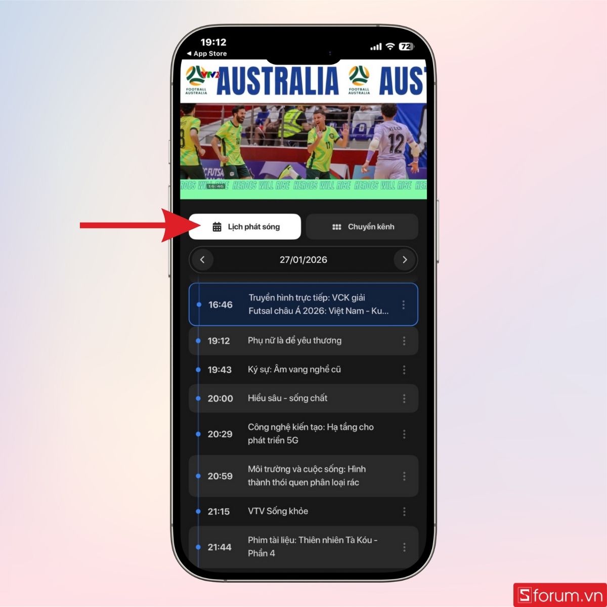 Chọn khung giờ phù hợp để xem AFC Futsal ASIAN cup 2026