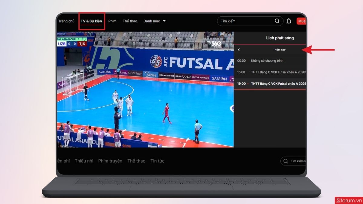 Điều chỉnh ngày xem và lịch xem chi tiết