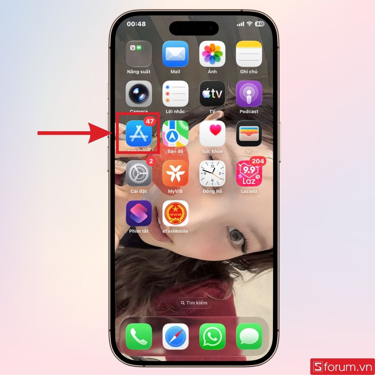 Truy cập ngay vào kho ứng dụng trên điện thoại