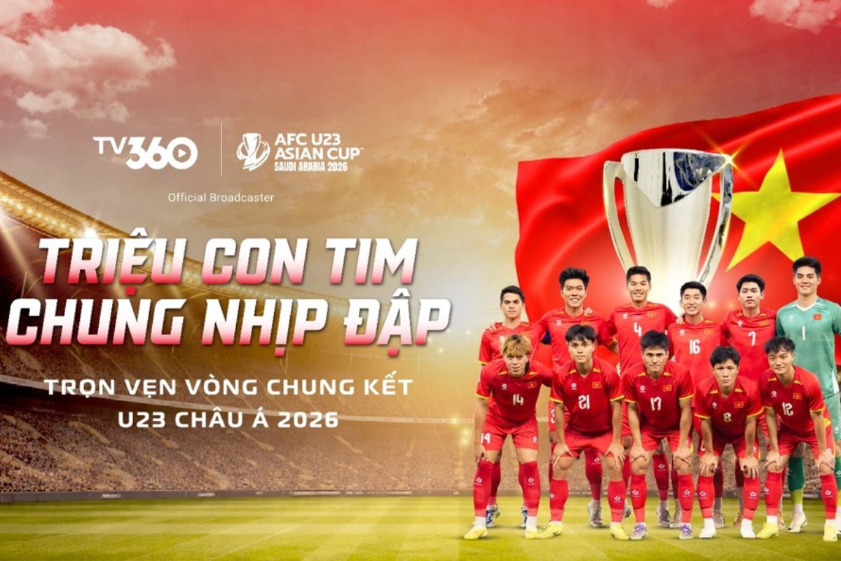 Xem U23 Châu Á 2026 tại TV360