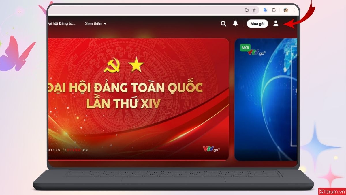 Nhấn vào đây để đăng nhập tài khoản