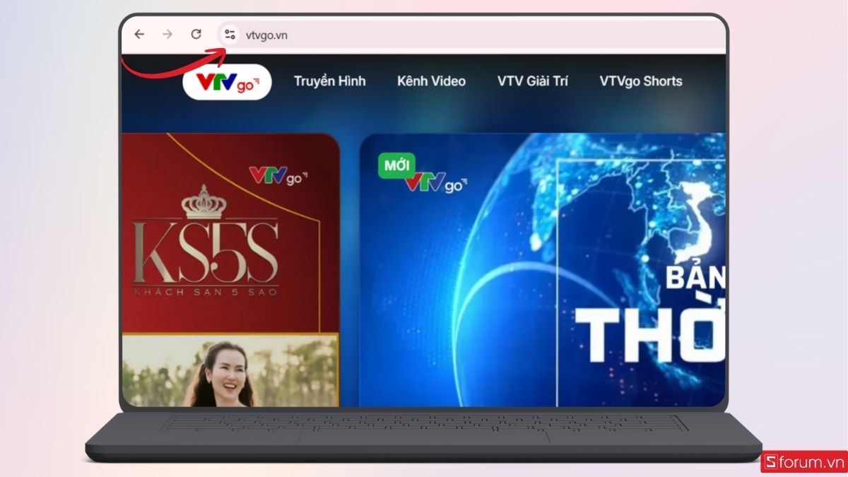 Truy cập ngay vào trang web VTV Go