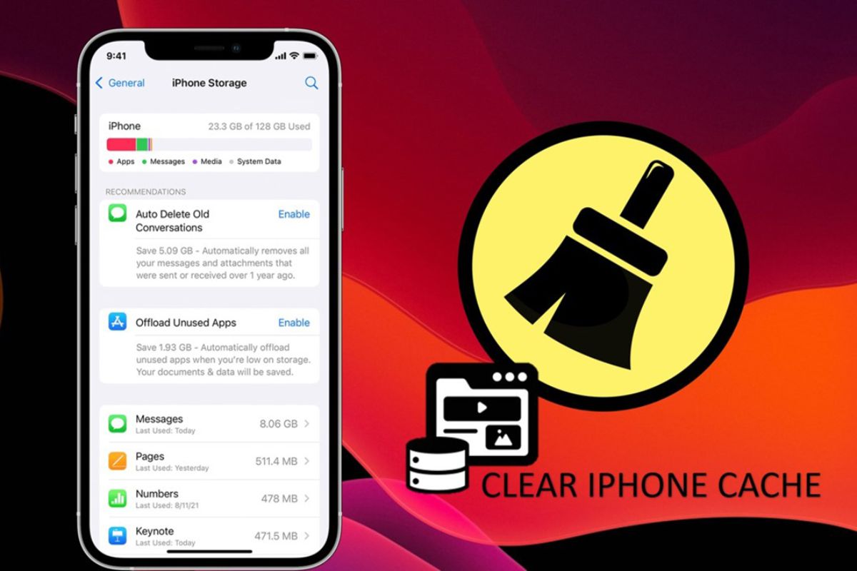 Lưu ý khi xoá bộ nhớ đệm trên iPhone