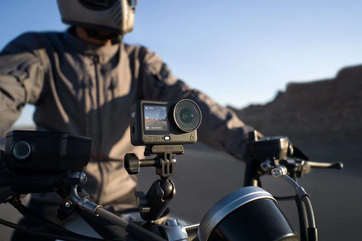 Osmo Action 6 cũng được trang bị micro tích hợp với khả năng thu âm rõ ràng