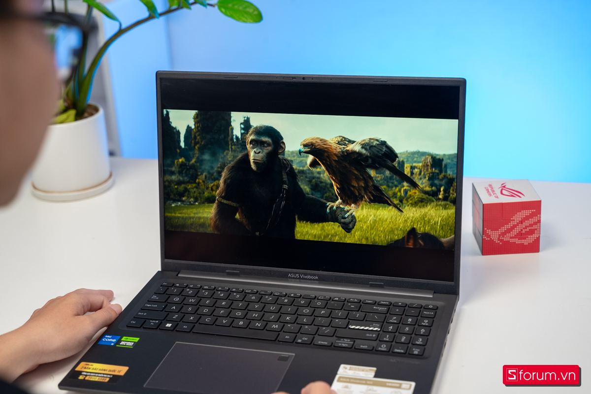 Laptop ASUS Vivobook 16X được đánh giá là lựa chọn ổn định khi chơi Naraka