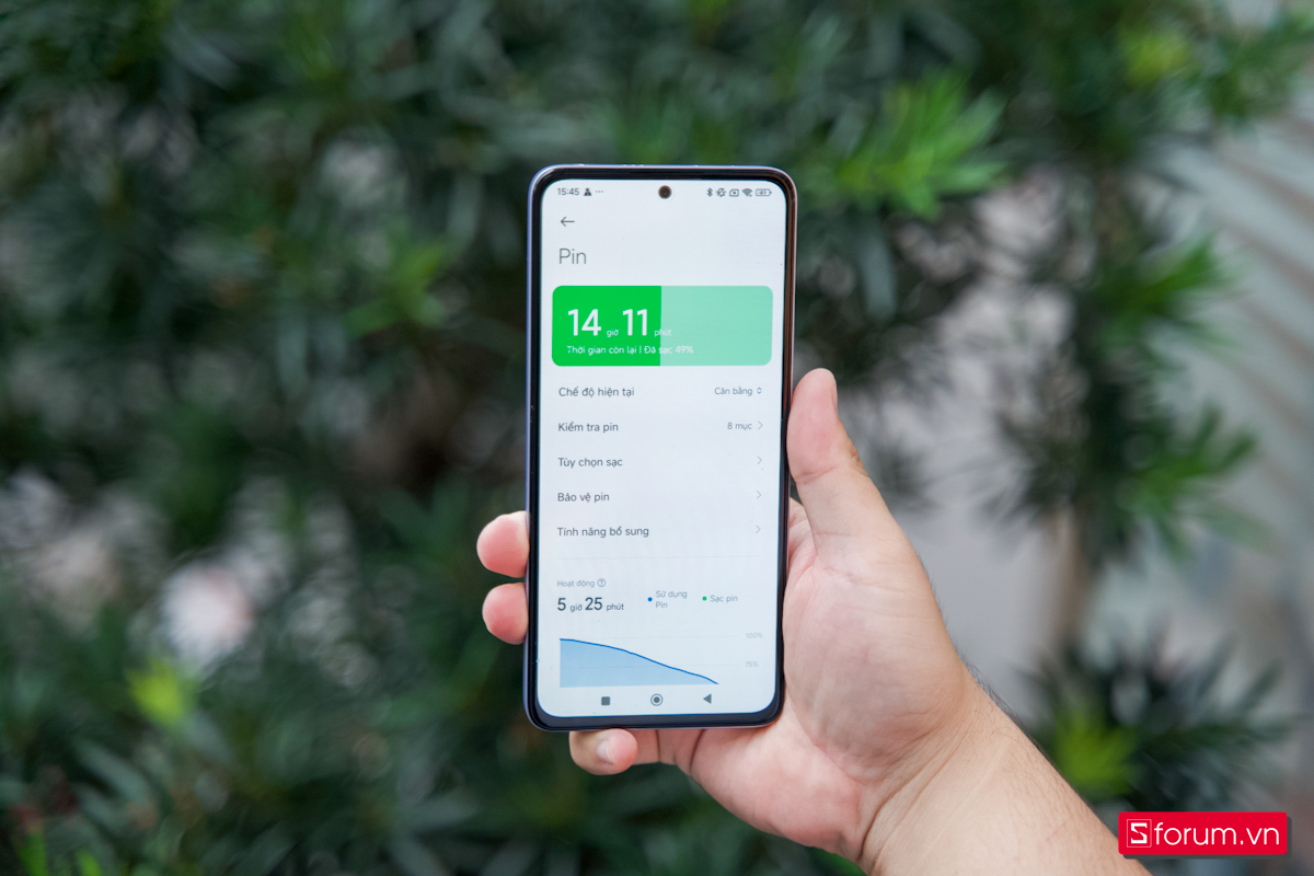 Máy sở hữu viên pin 5.500 mAh