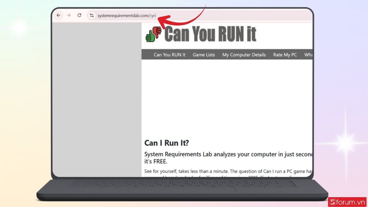 Truy cập Can You Run It