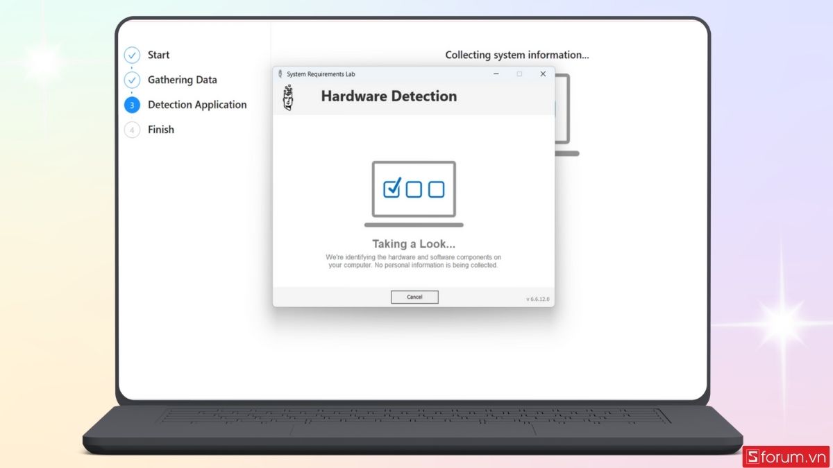 Tải và khởi động Detection.exe