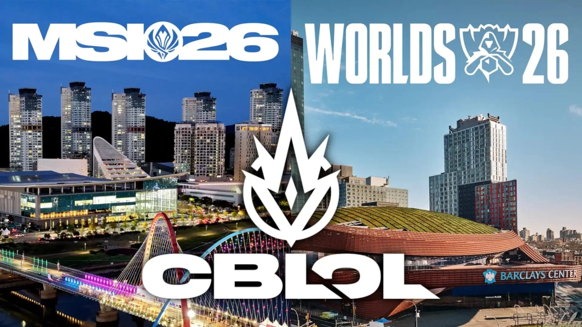 CBLOL được trao suất thứ hai tham dự CKTG 2026 và một suất trực tiếp vào vòng loại trực tiếp MSI